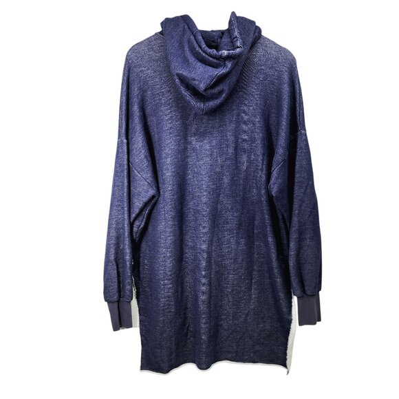 NSF Hooded Sweatshirt‎ With Contrast Hem & Kangaroo Pocket Made In USA Size M - Picture 2 of 7